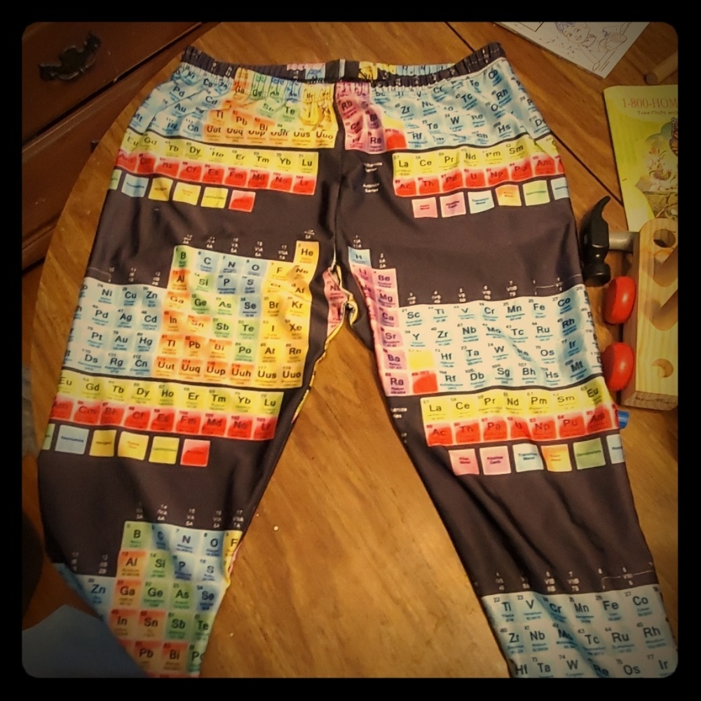 Science themed leggings